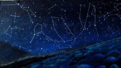 Звездное Небо на Canvas. Созвездия / Хабр