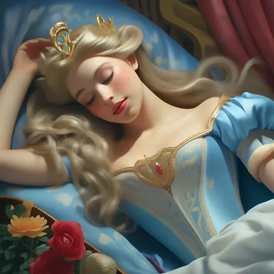 Спящая красавица» — создано в Шедевруме
