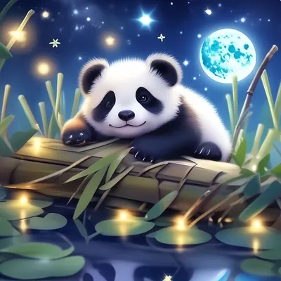 Спокойной ночи! Панда-засыпанда. #споки - БУБЛИК, №2367243549 | Фотострана  – cайт знакомств, развлечений и игр