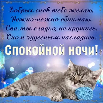 Осенние открытки \"Спокойной ночи!\" (253 шт.)