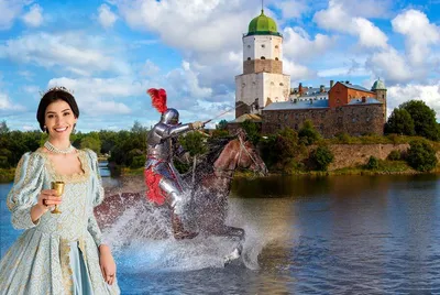 Купить картину Средневековый город в Москве от художника Шишин Николай