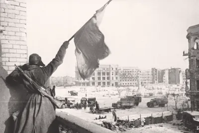 Сталинградская битва архивные кадры