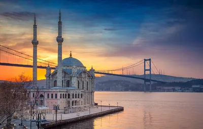Обои Голубая мечеть Города Стамбул (Турция), обои для рабочего стола,  фотографии голубая, мечеть, города, стамбул, турция, минареты Обои для рабочего  стола, скачать обои картинки заставки на рабочий стол.