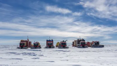 Исследования на антарктической станции Восток