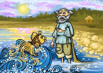 Бабушкины сказки - Золотая рыбка | Мультфильмы для детей - YouTube