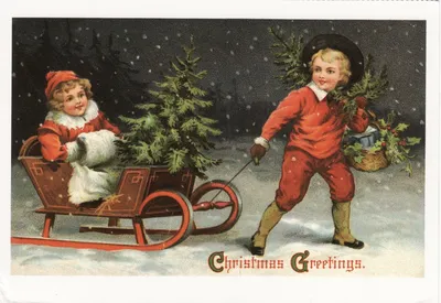 Надежа: Старые новогодние открытки