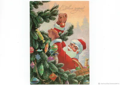 Старинные открытки с Рождеством - 67 фото