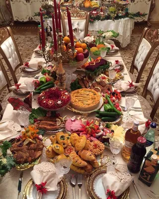 Качественные фото стола с едой на день рождения