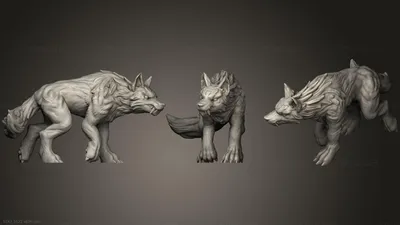 Мистические волки арты - 13 фото