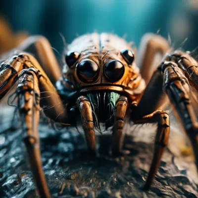 Самый страшный паук в мире HOGNA …» — создано в Шедевруме