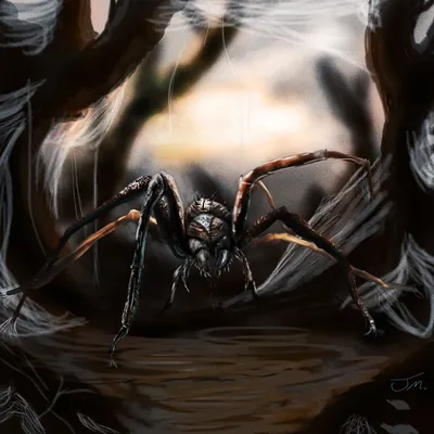 Опасно для арахнофобов. Самые страшные пауки в видеоиграх | Coop-Land | Дзен