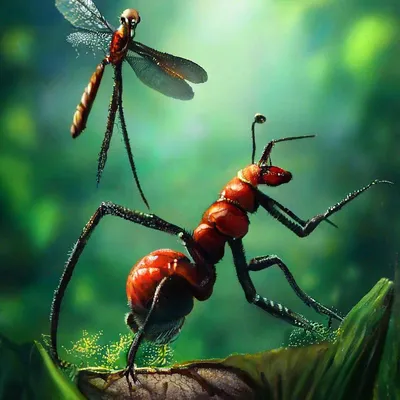 Стрекоза и муравей. Пародия на басню. - YouTube