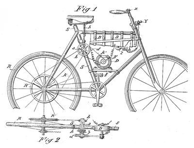 История велосипеда и его эволюция (в картинках «для детей»)