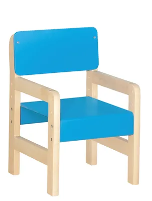 Детский стул Fun chair жёлтый | детская мебель IKC
