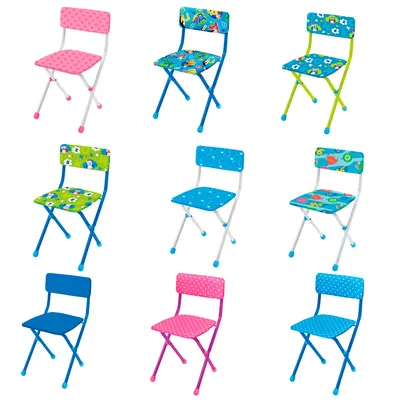 Купить стул детский Nikaскладной СТУ3 в ассортименте, цены на Мегамаркет |  Артикул: 100024701412