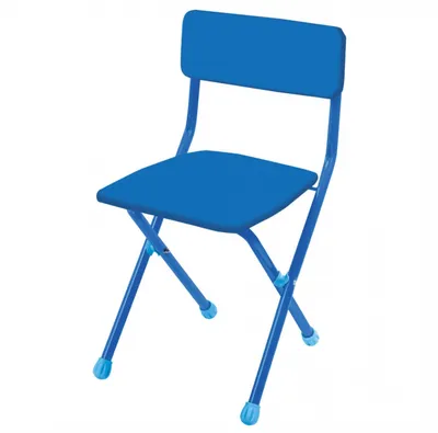 Купить стул детский складной Nika, мягкий, моющийся, синий, цены на  Мегамаркет | Артикул: 600003368779