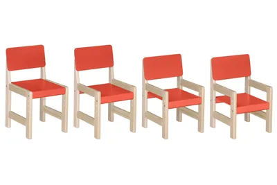 Купить растущий стул детский для школьника Klikkin без покрытия, цены на  Мегамаркет | Артикул: 600011403873