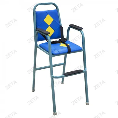 Складной детский стул с мягким сиденьем InHome, цвет: синий - купить по  выгодной цене | InHome – InHome