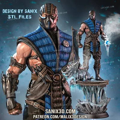 SUB-ZERO - MORTAL KOMBAT ACTION FIGURE – Storm Collectibles