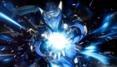 Premium Free ai Images | sub zero is character in the mortal kombat  fighting game series portrait