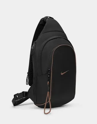 Nike Sportswear Essentials Sling Bag (8L) Black/Black/Ironstone - SS23 - US