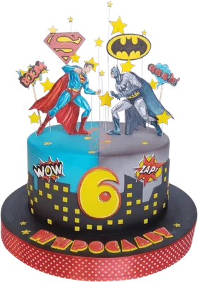 Торт детский - Супергерои « Каталог « Торты на заказ