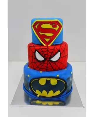 Торт Супергерой - 271 фото ПРЕМИУМ-класса. Цены уже на сайте!