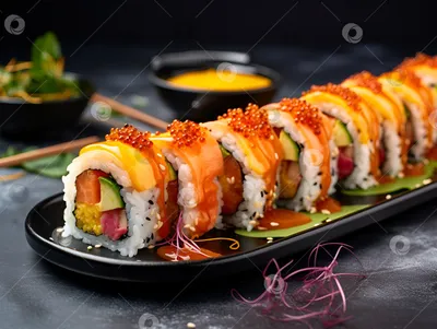 Самые вкусные суши, какие роллы самые вкусные | Online-Sushi