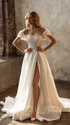 Кружевное закрытое свадебное платье Jozi Моретта | Купить свадебное платье  в салоне Валенсия (Москва)