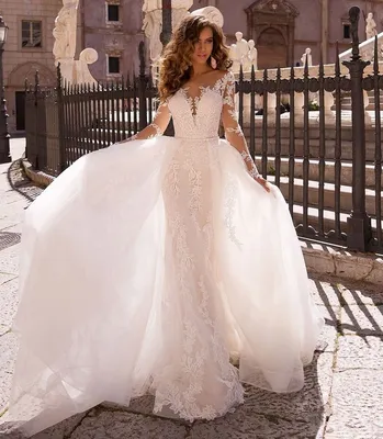 Пышное свадебное платье Соландж купить в интернет-магазине Rassvet wedding