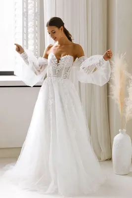 Изящные свадебные платья 2023 в Новосибирске: фото с ценами на воплощение  вашей свадебной мечты!