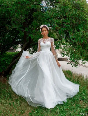 Кружевные свадебные платья в Москве, купить кружевное платье для свадьбы