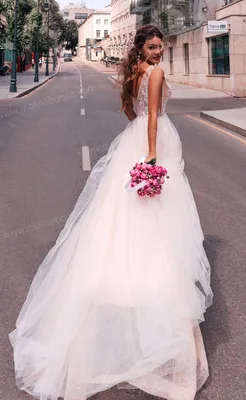 Свадебное платье с длинным рукавом Naviblue Bridal Jerome 18012 — купить в  Москве - Свадебный ТЦ Вега
