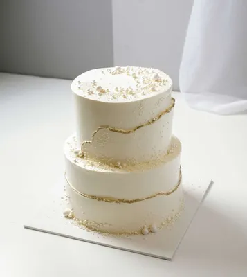 Свадебный торт с мастикой 002712 - Кондитерская \"Сладкая Идея\"