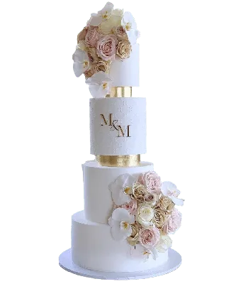 Торт с цветами из сахарной мастики(ранюнкулус, розы, ягоды) от кондитерской  Радости-Сладости wedding buttercream… | Свадебные торты, Украшение торта, Свадебный  торт