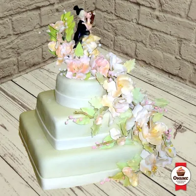 Свадебные торты из мастики - Кондитерская \"Сладкая Идея\"