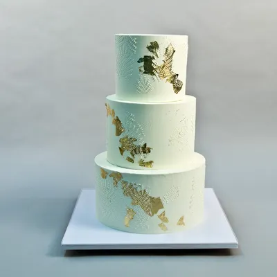 Одноярусные свадебные торты|Фото