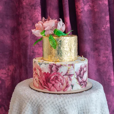 Торт свадебный №5154 купить в Москве по выгодной цене | Кондитерская «На  Большевике»