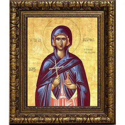 Купить икону Марфа (Марта) Вифанская Святая. Икона на холсте..