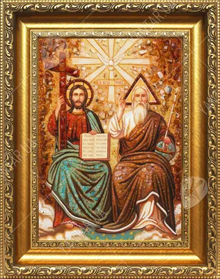 Купить старинную Икона Святая Троица Ветхозаветная в антикварном магазине  Оранта в Москве артикул 162-21