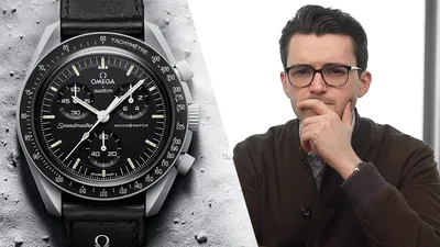 Omega and Swatch introduce affordable Speedmaster-inspired MoonSwatch |  Space