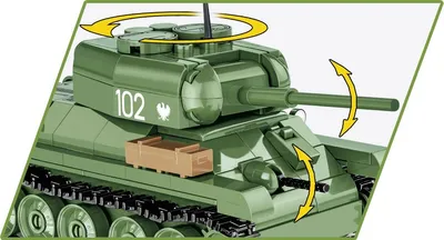 T-34/85 Tank Model - Buy Royalty Free 3D model by EZuber (@EZuber) [00627b4]
