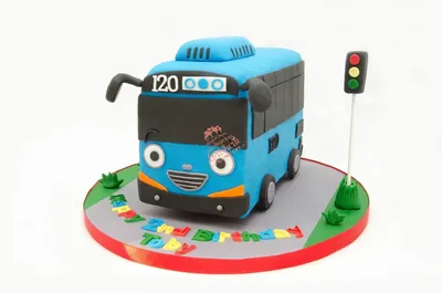 Купить картинку на торт Тайо маленький автобус