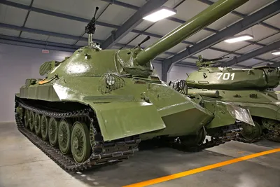 Опытный тяжелый танк ИС-7 - парк Патриот