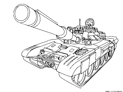 Танки геранд раскраска - 31 фото