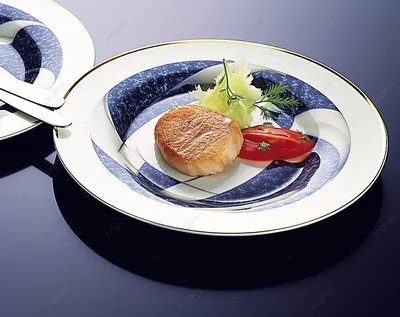 Фотообзор изысканных блюд на различных тарелках