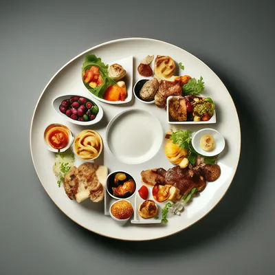 Визуальный праздник вкуса: фото сытной еды на тарелках