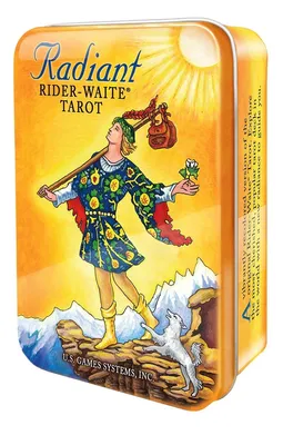 Radiant Rider-Waite Tarot (Яркое Таро Райдера-Уэйта) в жестяной коробке:  продажа, цена в Киеве. Эзотерические товары от \"SOULBOOKS\" - 852698716