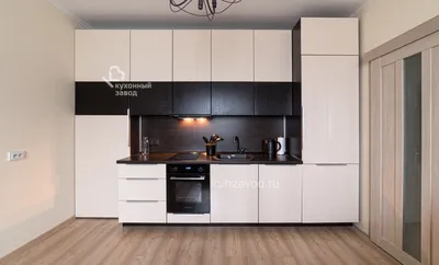 Современная глянцевая кухня в стиле минимализм \"Модель 732\" в Сочи - цены,  фото и описание.