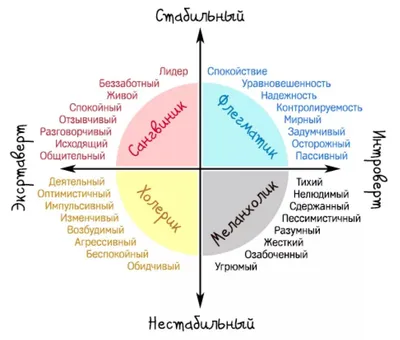 Темперамент.Типы темперамента | PDF